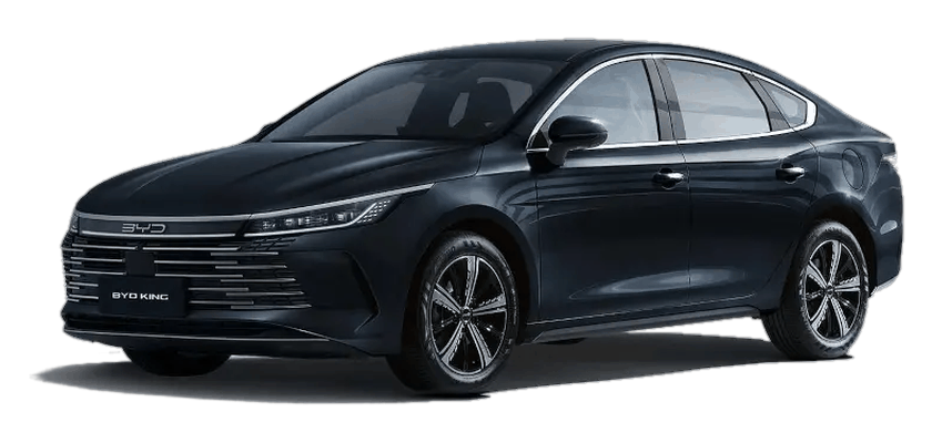 BYD King preto — Sedan executivo da Prime Elegance